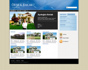 emlaklar için site tasarımı,emlakçı emlak kurumsal site tasarımı