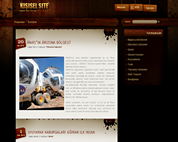 kişisel site template