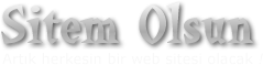 sitem olsun, web tasarım